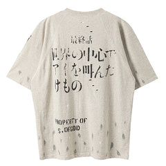 Washed Vintage Casual T-Shirts
