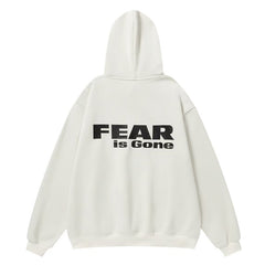 Vintage Fear Is Gone Hoodie