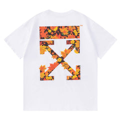Maple Leaf Pattern T-shirt