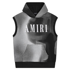 Flock Hooded Sleeveless Sweatshirt