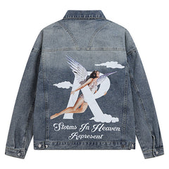 angel denim Jacket