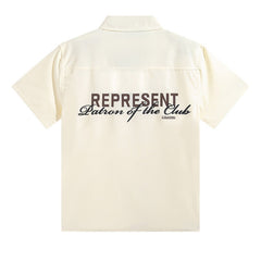 Logo Letter Printed Shirt