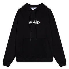 Paint Arrow Hoodie Oversize