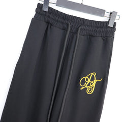 Metallic Gold Script Pant