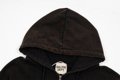Classic letter print hoodie half zip Hoodie