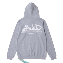 Off-White Arrows Paint Script Skate Hoodie