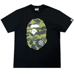 Color Camo Big Ape Head Tee