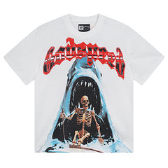 Skeletons Pattern Printed T-Shirts #3035