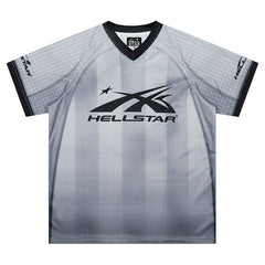'Grey Stripes' Mesh Jersey