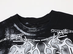 Tribal Wings Heavy Washed Tee