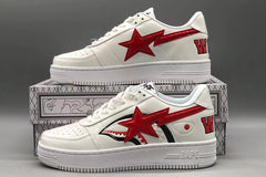 A Bathing Ape  Sta Low Shark White