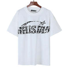 Zebra Print Logo Tee