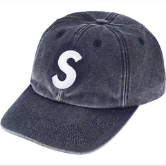 Washed Chino Twill S Logo Cap