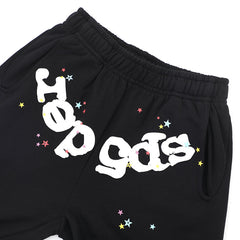 Classic Flame Logo Graffiti Pant-Grey #146