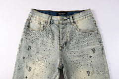 Diamond Denim Short #P5105