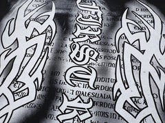 Tribal Wings Heavy Washed Tee