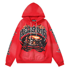 Halloween Skeleton Airbrushed Hoodie