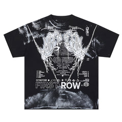 Tribal Wings Heavy Washed Tee