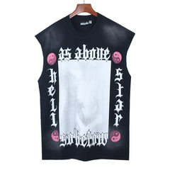 'As Above So Below' Vintage Vest