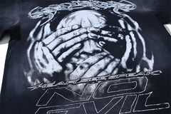 No Evil Black Tee