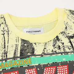 Savior Magazine Rhinestone Tee